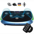 LifePro Rumblex 4D Triple Oscillation Vibration Plate Home Workout Equipment, Blue