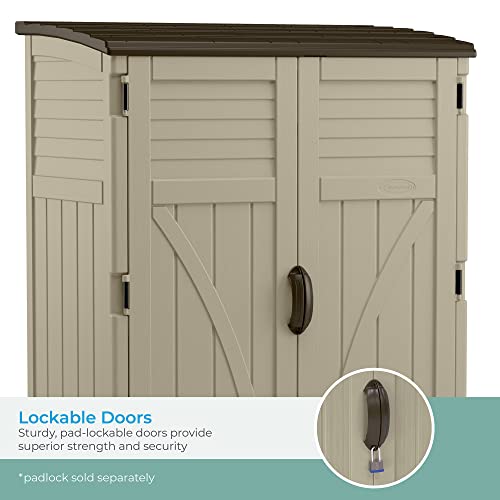 Suncast BMS5700 Vertical Shed Sand