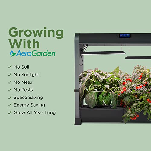 AeroGarden Farm 24Plus Salad Black