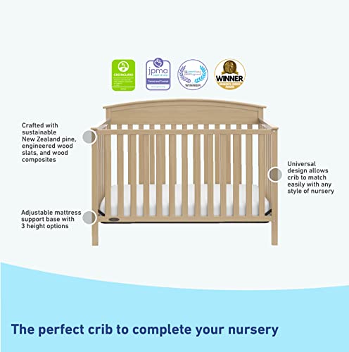 Graco Benton Convertible Crib Driftwood